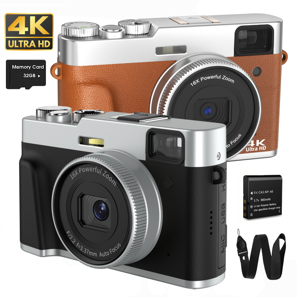 Beauty Makeup Youtube - 4K Digital Camera Auto Focus 48MP