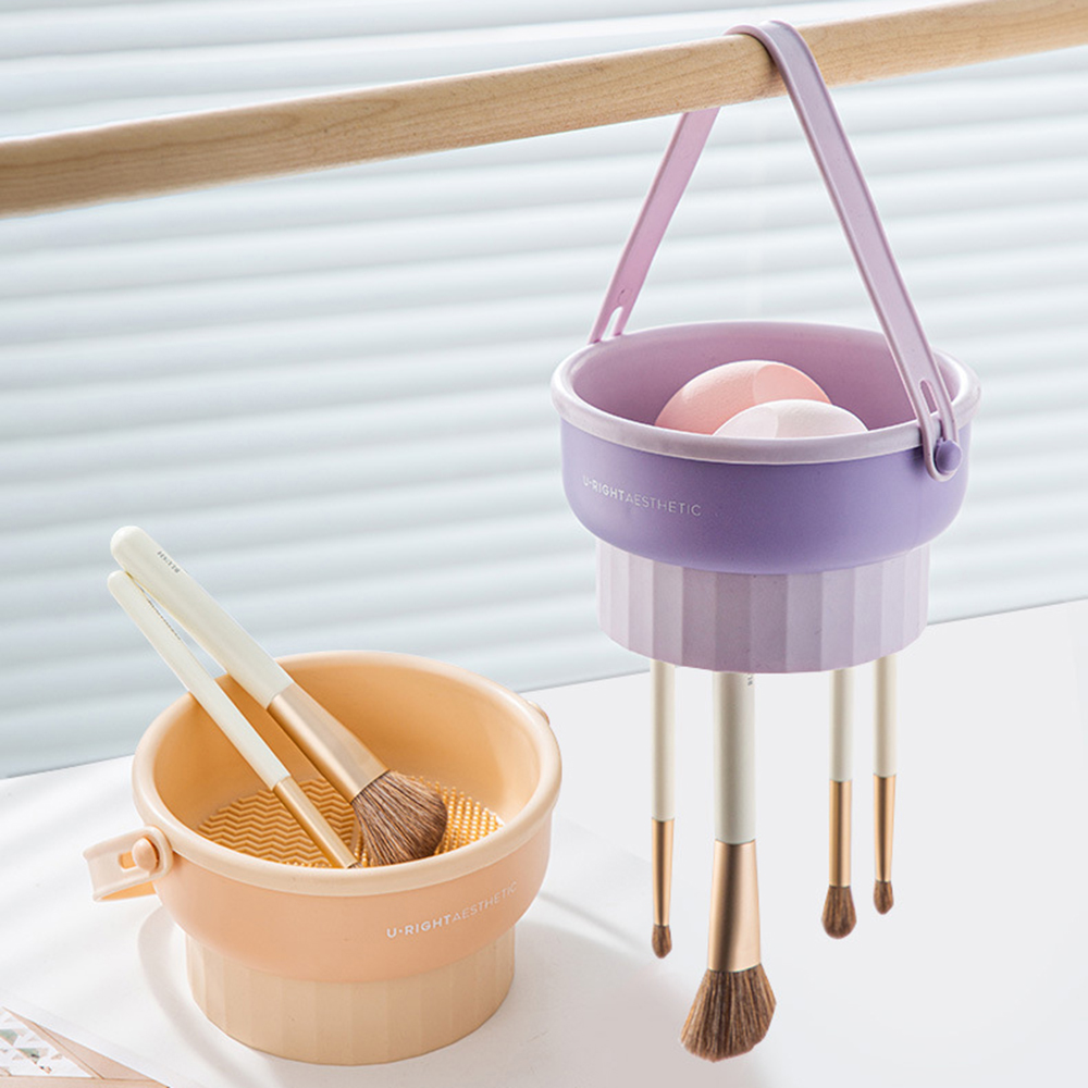 Beauty Makeup Brands - Makeup Brush Cleaning Bucket Washing And