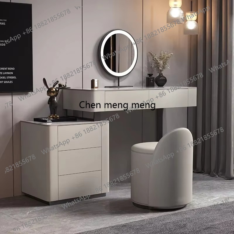 Beauty Makeup Vanity Set - Full Set Storage Vanity Table Large