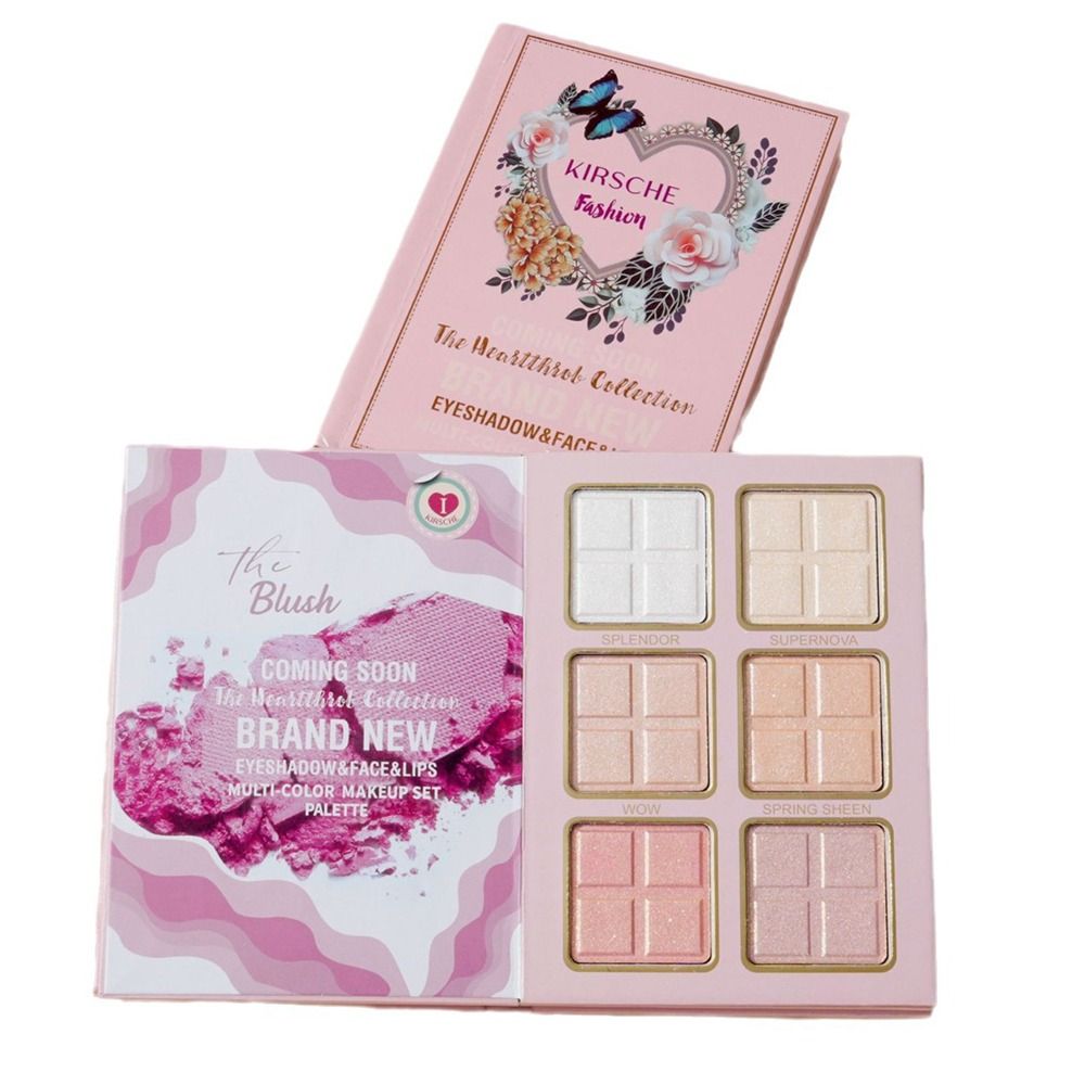 Beauty Makeup Book - 5-Layer Folding Eyeshadow Palette Portable Long-Lasting