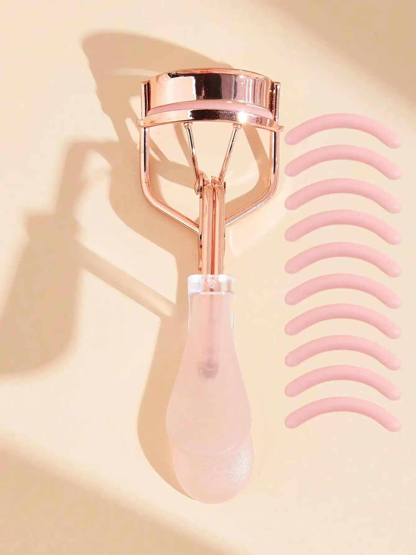 Beauty Makeup Vanity Set - 11pcs Set, 1pc Rose Gold Sparkling