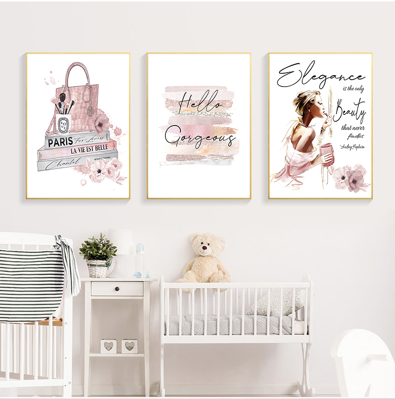 Beauty Makeup Book - Fashion Poster Makeup Brushes Beauty Wall