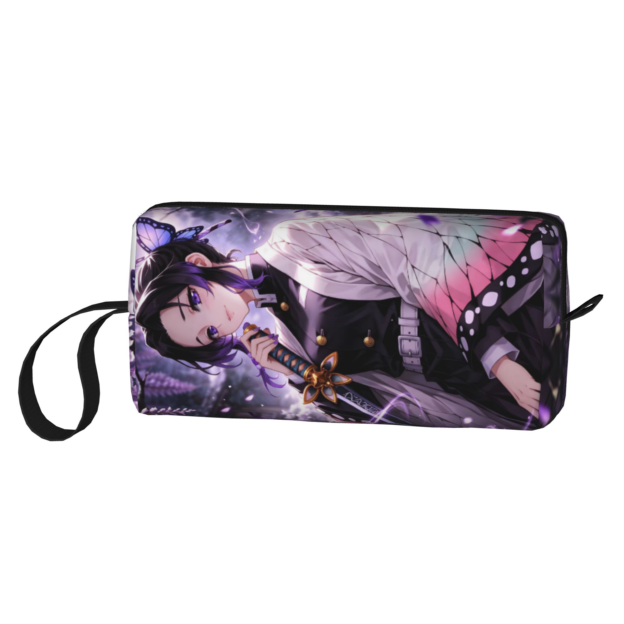 Beauty Makeup Kit Box - Custom Shinobu Kocho Toiletry Bag for
