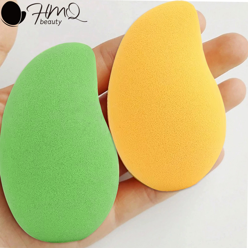 12/2pcs Mango Shape Soft Makeu - Beauty Makeup Blender 评论和价格