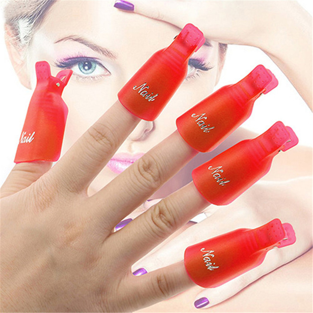 10 pieces Nail Art Soak off Ca - Gel Nail Polish 评论和价格