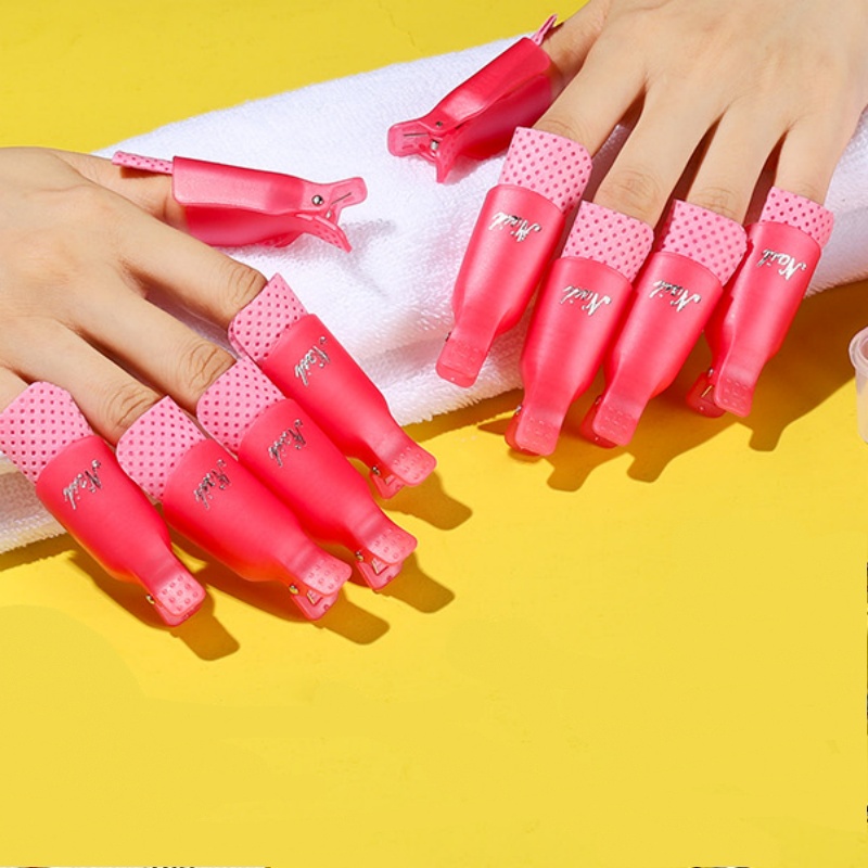 10 pieces Nail Art Soak off Ca - Gel Nail Polish 评论和价格