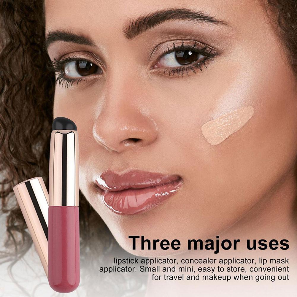 Portable Silicone Lip Brush wi - Beauty Makeup Tips 评论和价格