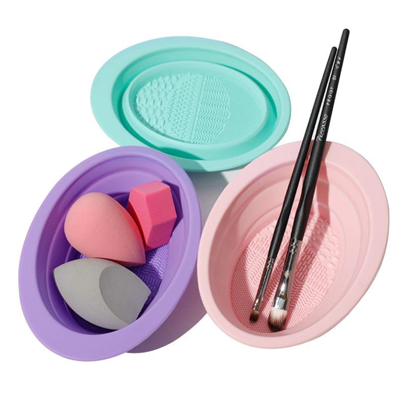 Folding Powder Puff Cleaning B - Beauty Makeup Brands 评论和价格