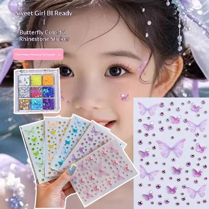 Face Painting Stickers For Kid - Eyeshadow Palette 评论和价格