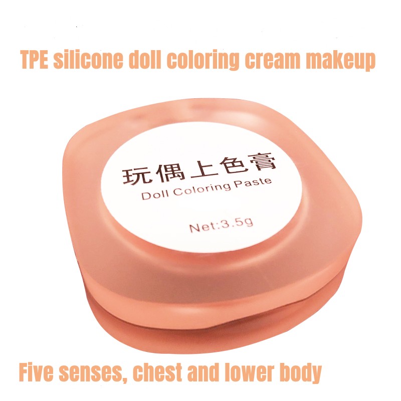 TPE silicone doll coloring cre - Beauty Real Makeup 评论和价格