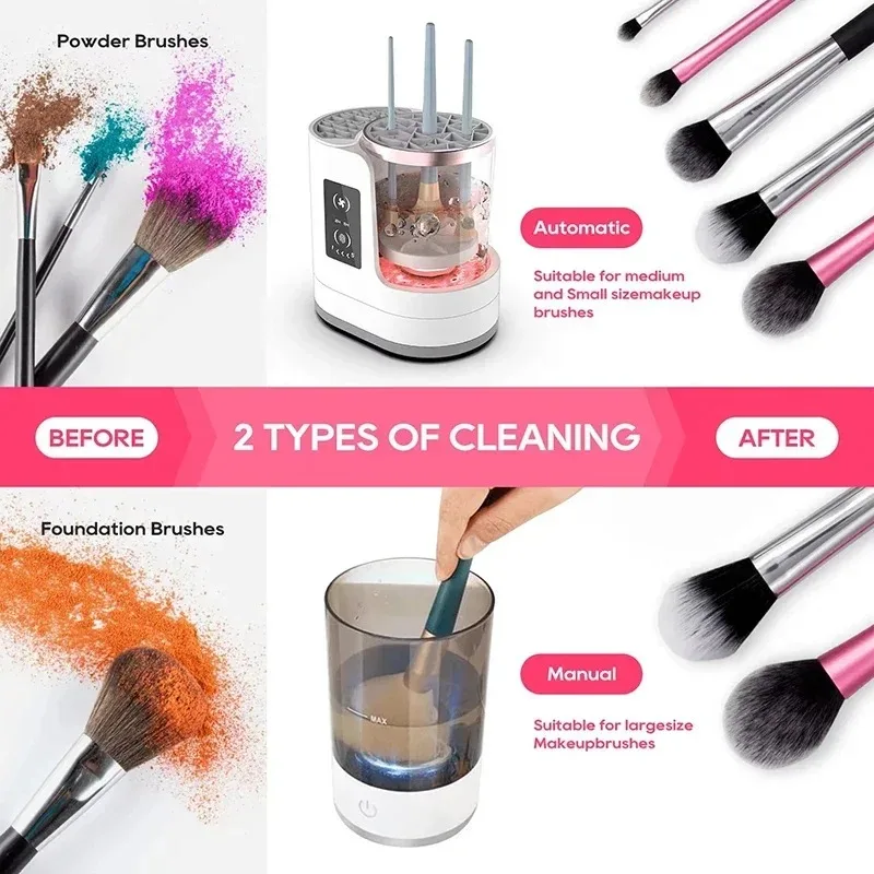 USB Electric Makeup Brush Clea - Beauty Makeup Brands 评论和价格