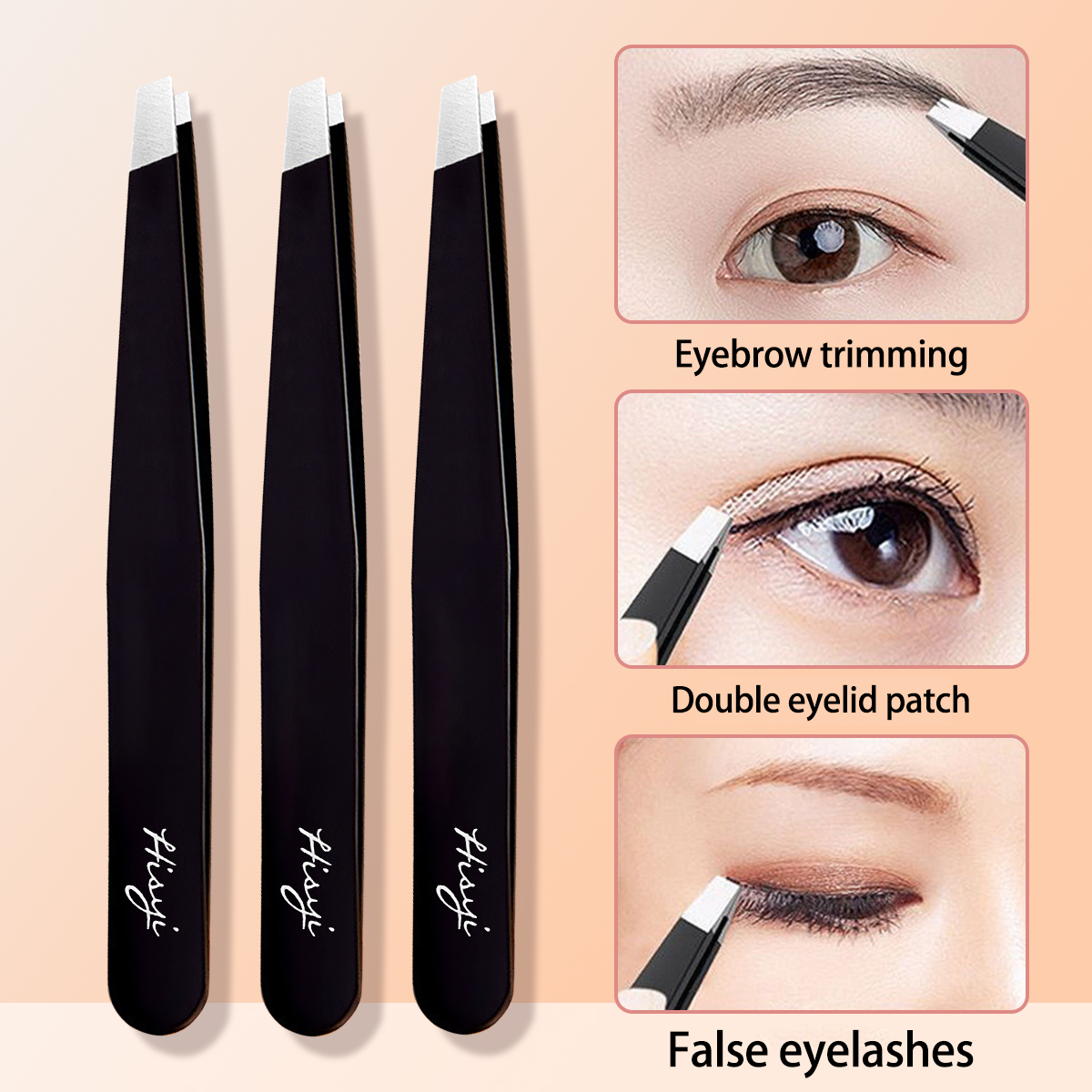 HISYI Stainless Steel Eyebrow  - Beauty Makeup Tips 评论和价格