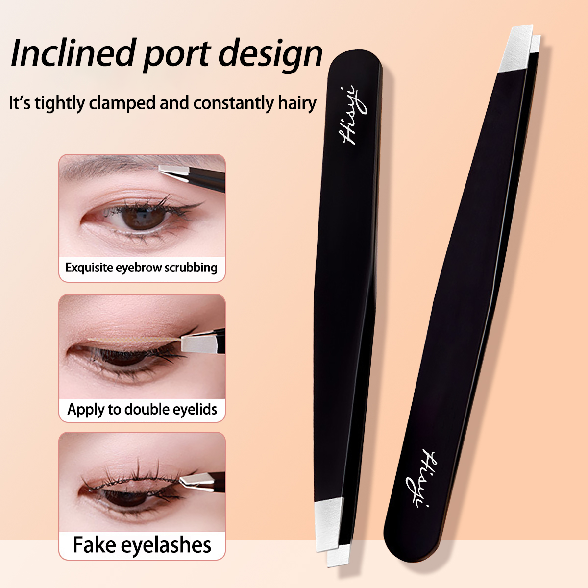 HISYI Stainless Steel Eyebrow  - Beauty Makeup Tips 评论和价格