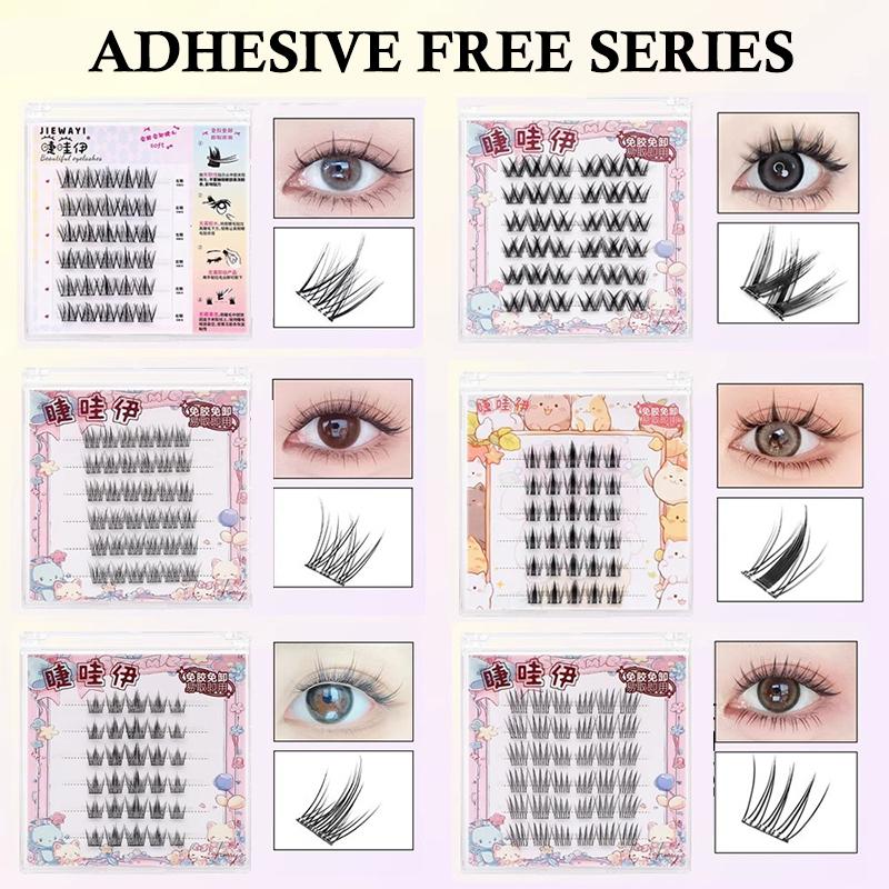 New 6‑Row DIY Segmented Manga  - False Eyelashes Natural 评论和价格