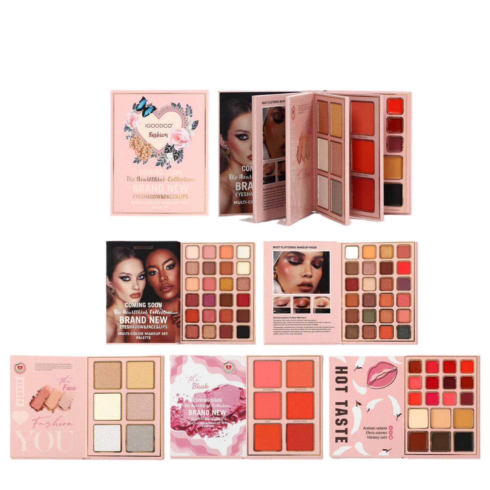 Professional 78-Color All-in-O - Beauty Makeup Book 评论和价格