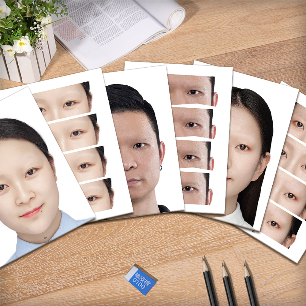 Textbook B Face Design 56 Page - Beauty Makeup Book 评论和价格