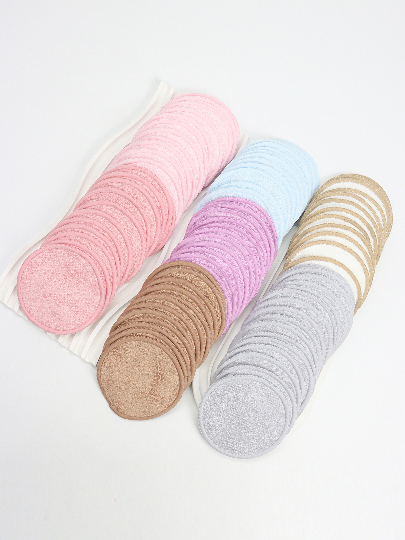 Bamboo Fiber Makeup Remover Pa - Beauty Makeup Blender 评论和价格