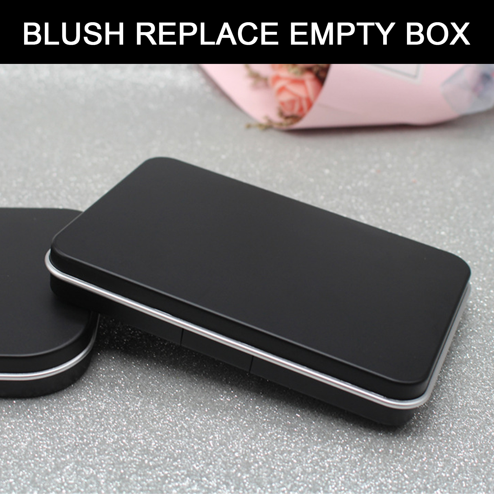 1Pc Matte Black Empty Magnetic - Beauty Makeup Kit Box 评论和价格