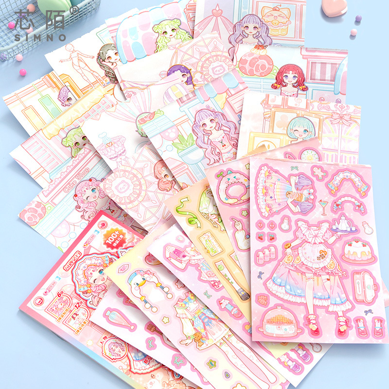 Cartoon Beautiful Girl Profess - Beauty Makeup Book 评论和价格
