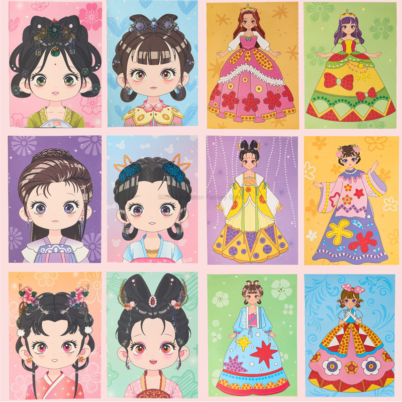 Makeup Set Kawaii Coloring DIY - Beauty Makeup Book 评论和价格