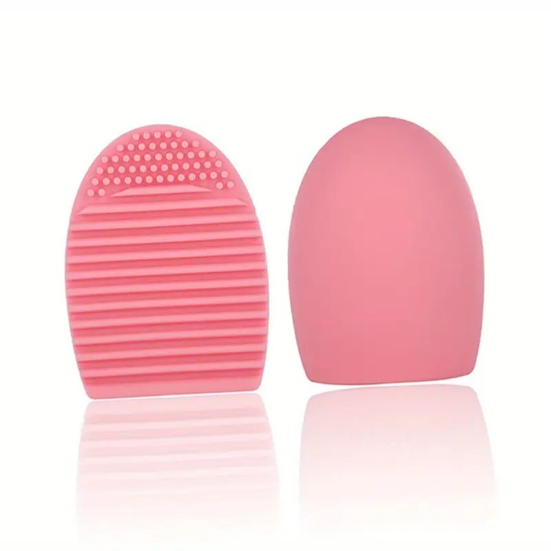 Pink Silicone Makeup Brush Cle - Beauty Makeup Brands 评论和价格