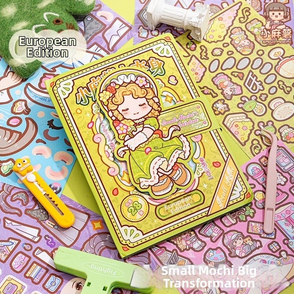 28 Sheets Cartoon Dress-up Sti - Beauty Makeup Book 评论和价格