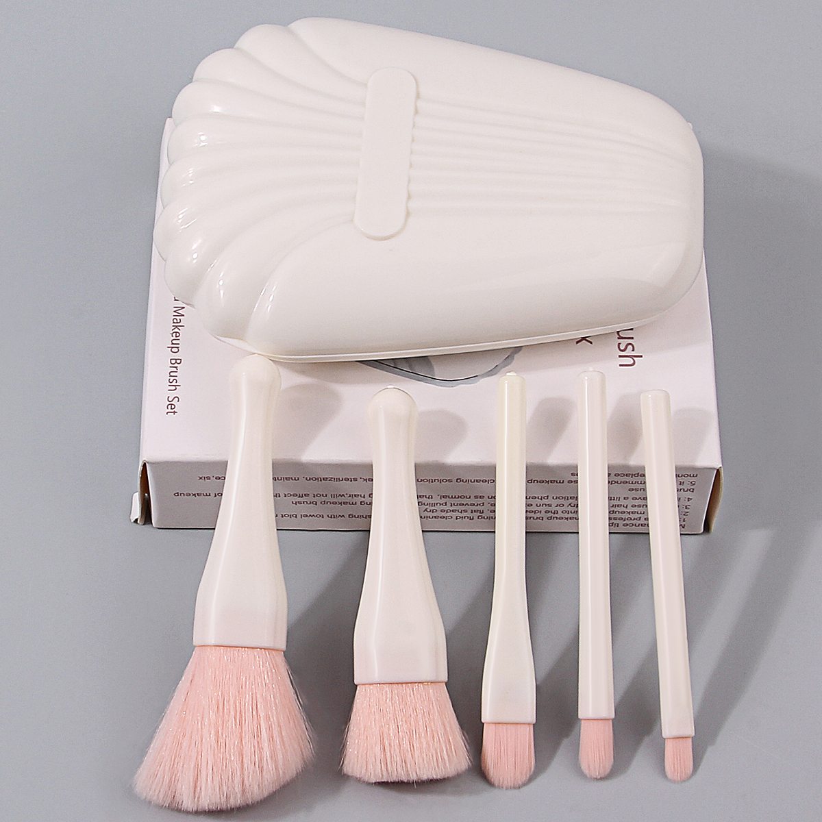 6PCS soft mini shell-shaped bo - Beauty Makeup Kit Box 评论和价格