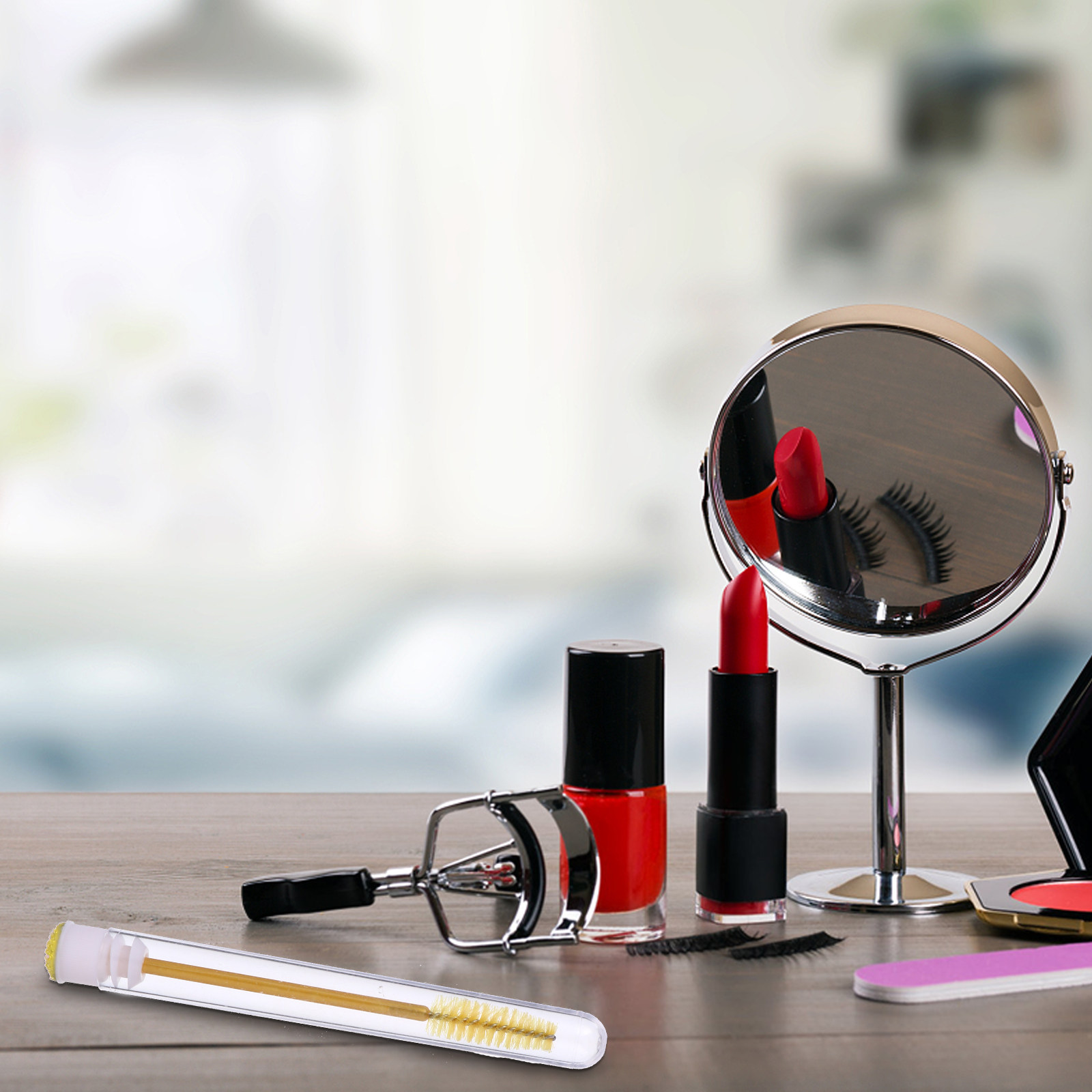 20Pcs Eyelash Brush Tubes ABS  - Beauty Makeup Youtube 评论和价格