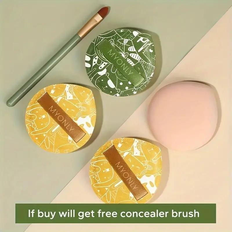 3 Pcs/Box Soft Air Cushion Puf - Beauty Makeup Blender 评论和价格