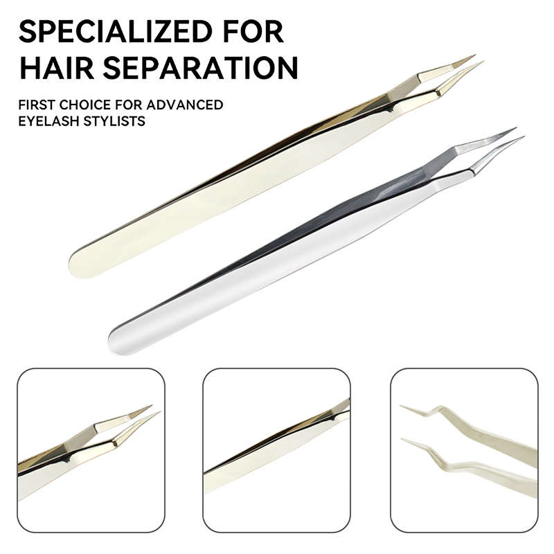 Lash Extension Tweezers Anti S - Beauty Makeup Tips 评论和价格