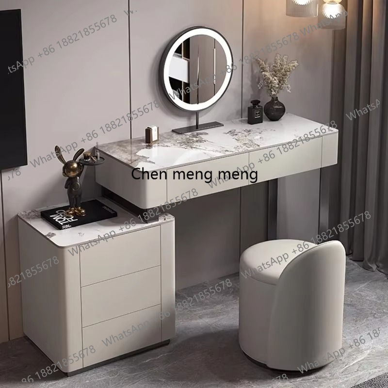Full Set Storage Vanity Table  - Beauty Makeup Vanity Set 评论和价格