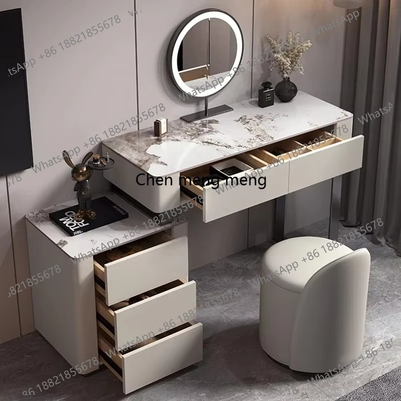 Full Set Storage Vanity Table  - Beauty Makeup Vanity Set 评论和价格