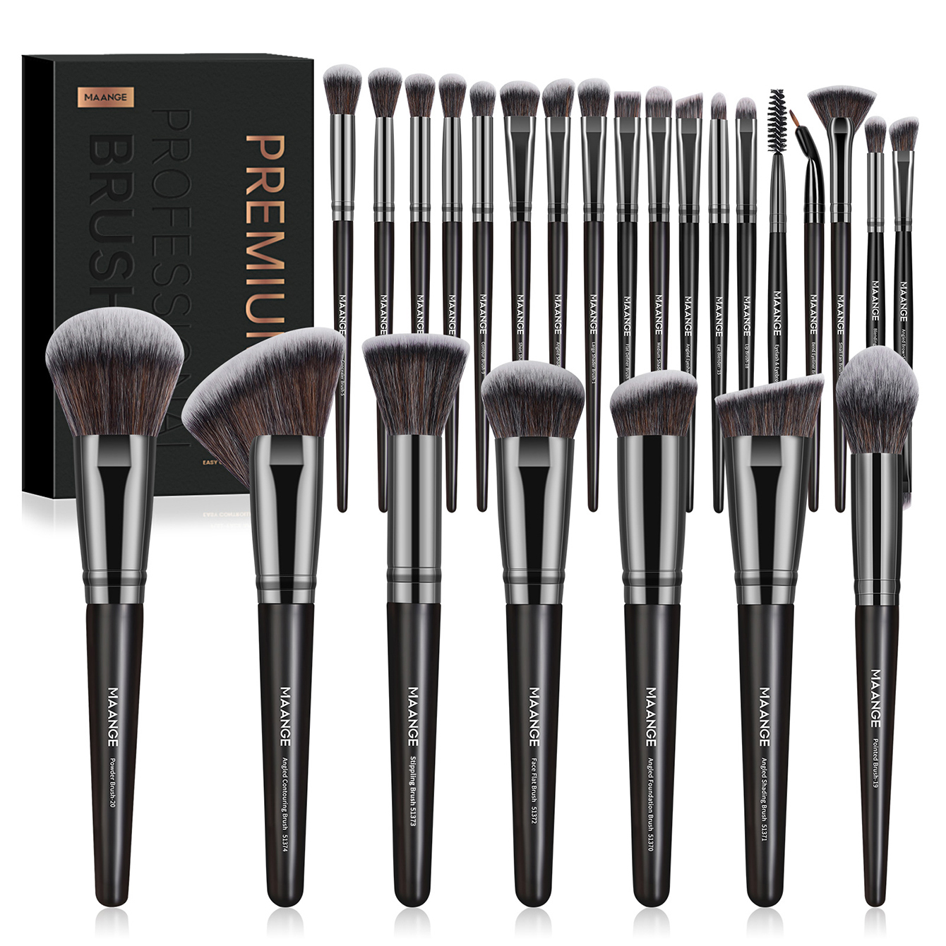 MAANGE 25Pcs Professional Gift - Beauty Makeup Kit Box 评论和价格