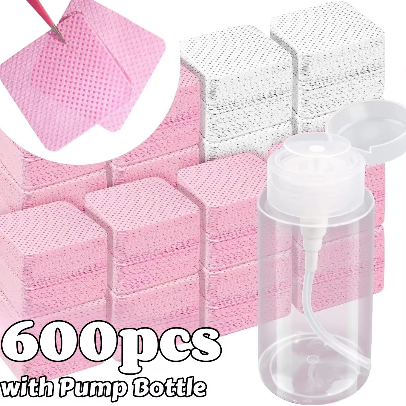 20/600pcs Lint-Free Nail Wipes - Gel Nail Polish 评论和价格