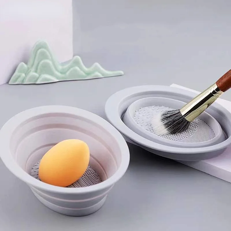 Foldable Silicone Makeup Brush - Beauty Makeup Brands 评论和价格