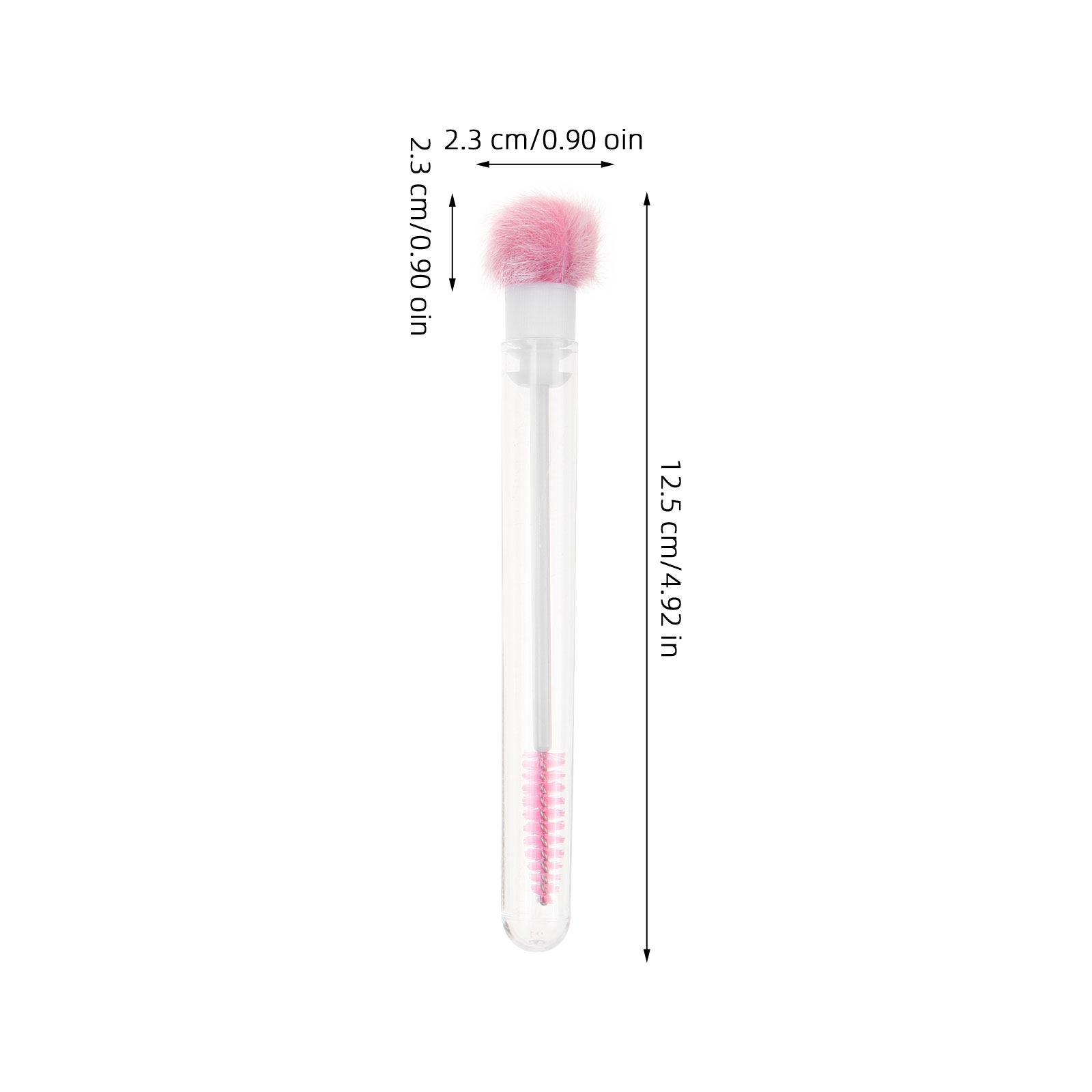 5Pcs Eyelash Brush Tube Design - Beauty Makeup Youtube 评论和价格