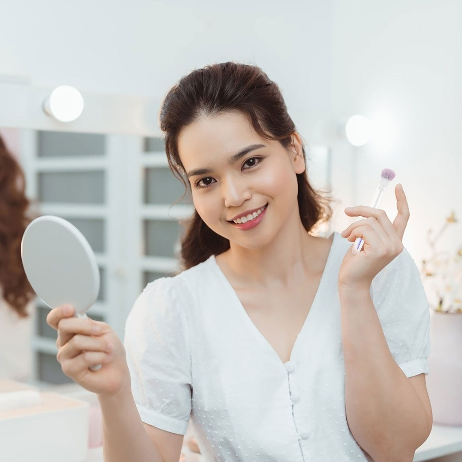 5Pcs Eyelash Brush Tube Design - Beauty Makeup Youtube 评论和价格