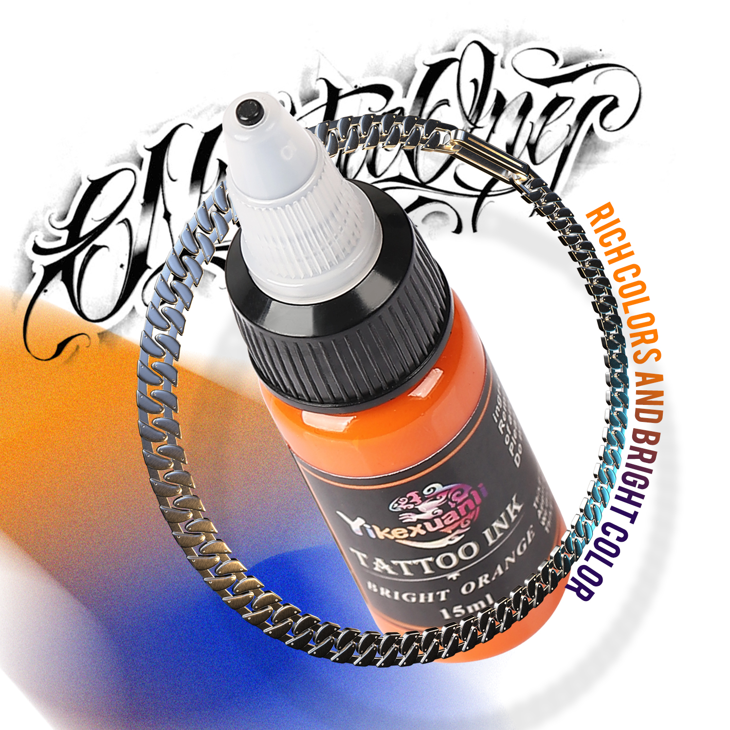 .51oz 16colors Tattoo Ink Pigm - Beauty Makeup Kit Box 评论和价格