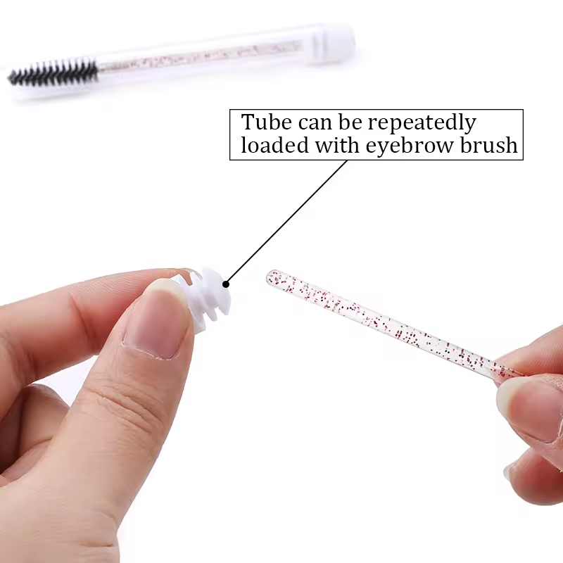 Eyelash Brush Tube With Eyebro - Beauty Makeup Youtube 评论和价格