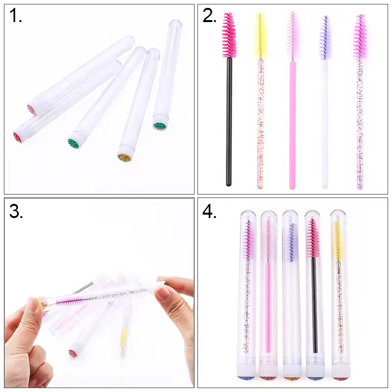 Eyelash Brush Tube With Eyebro - Beauty Makeup Youtube 评论和价格