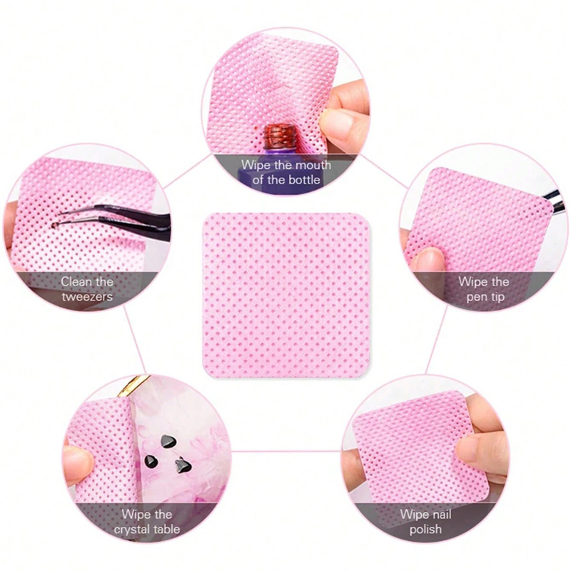 Lint Free Wipes Cleaning Tool  - Gel Nail Polish 评论和价格