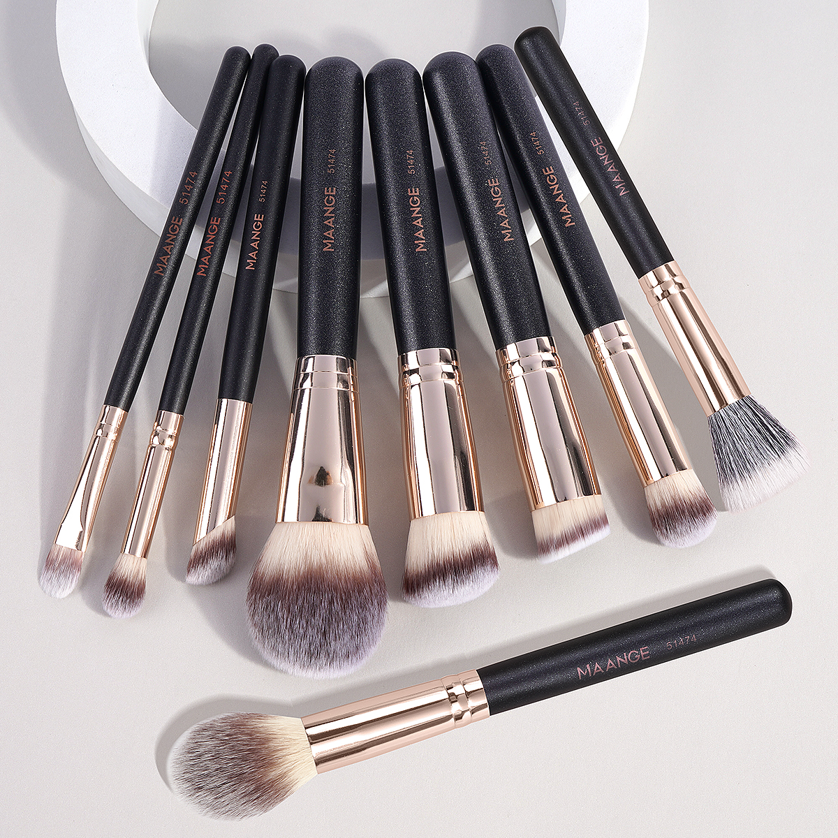 MAANGE Makeup Brush Set Profes - Beauty Makeup Kit Box 评论和价格