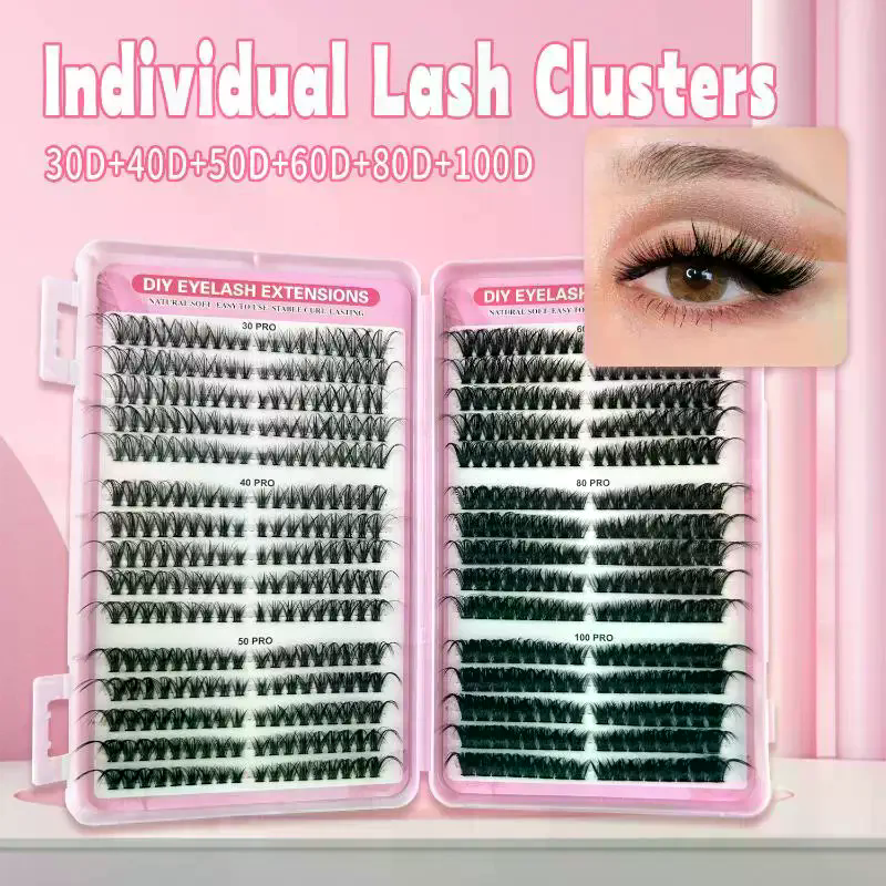 Individual Lashes 570pcs 30D 4 - Beauty Makeup Book 评论和价格