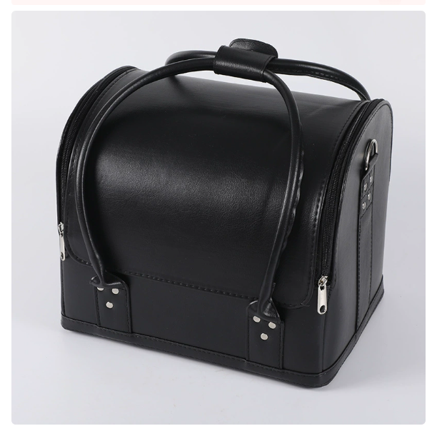 Women PU Leather Makeup Suitca - Beauty Makeup Kit Box 评论和价格