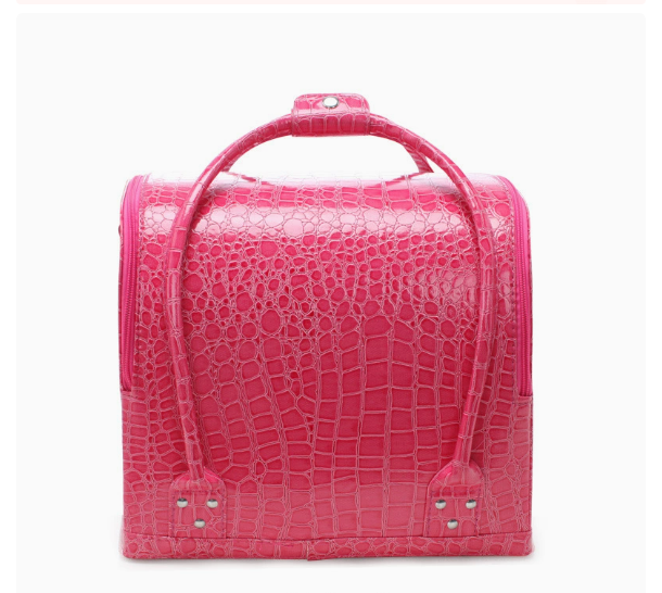 Women PU Leather Makeup Suitca - Beauty Makeup Kit Box 评论和价格