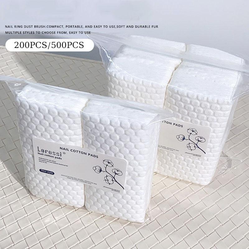 #200/500 Pcs Nail Cotton Pad P - Gel Nail Polish 评论和价格