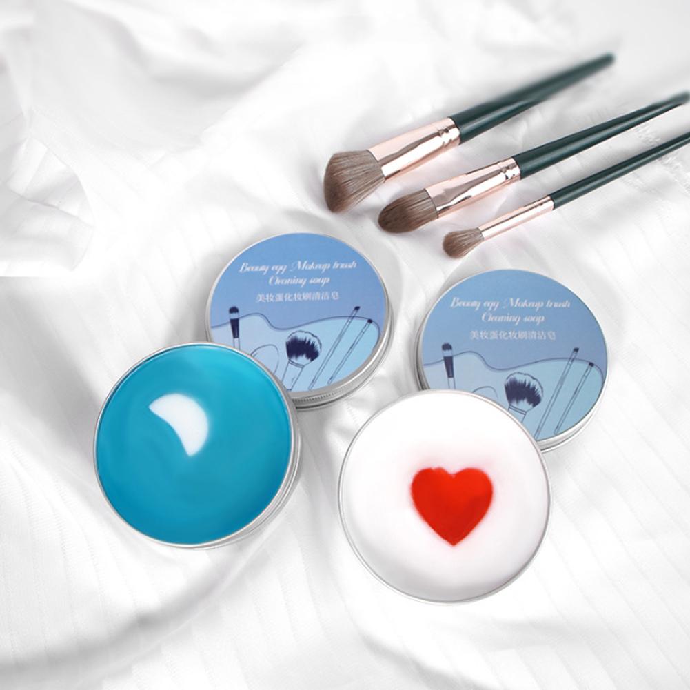 Heart-Shaped Cleansing Soap +  - Beauty Makeup Blender 评论和价格