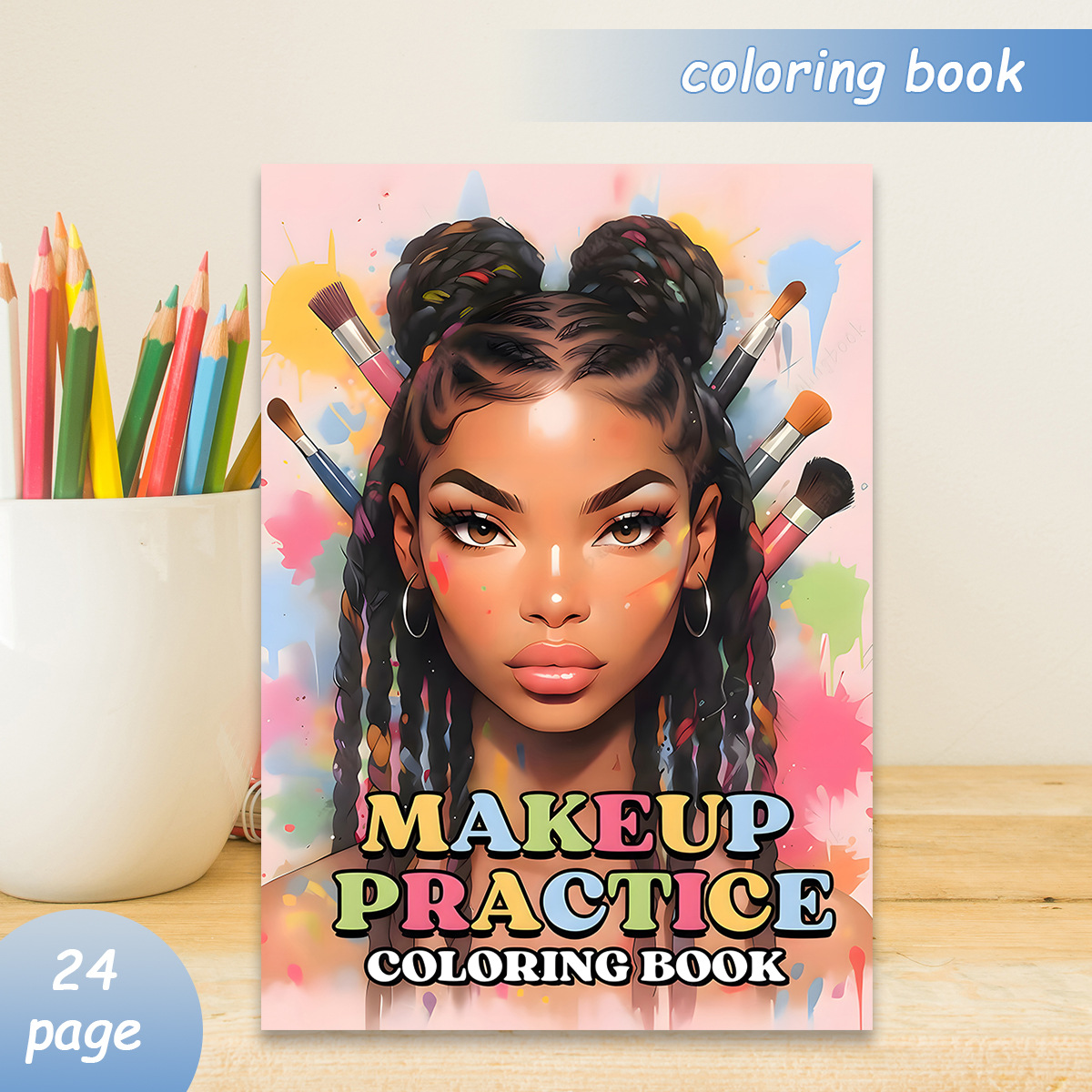 Makeup Practice Coloring Book  - Beauty Makeup Book 评论和价格