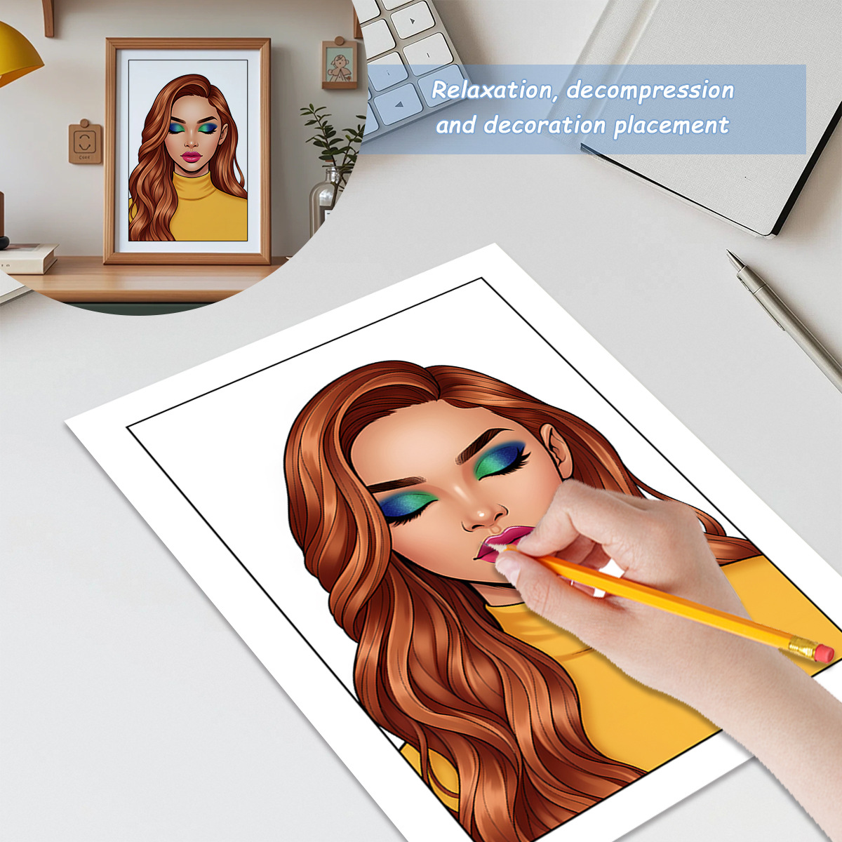 Makeup Practice Coloring Book  - Beauty Makeup Book 评论和价格