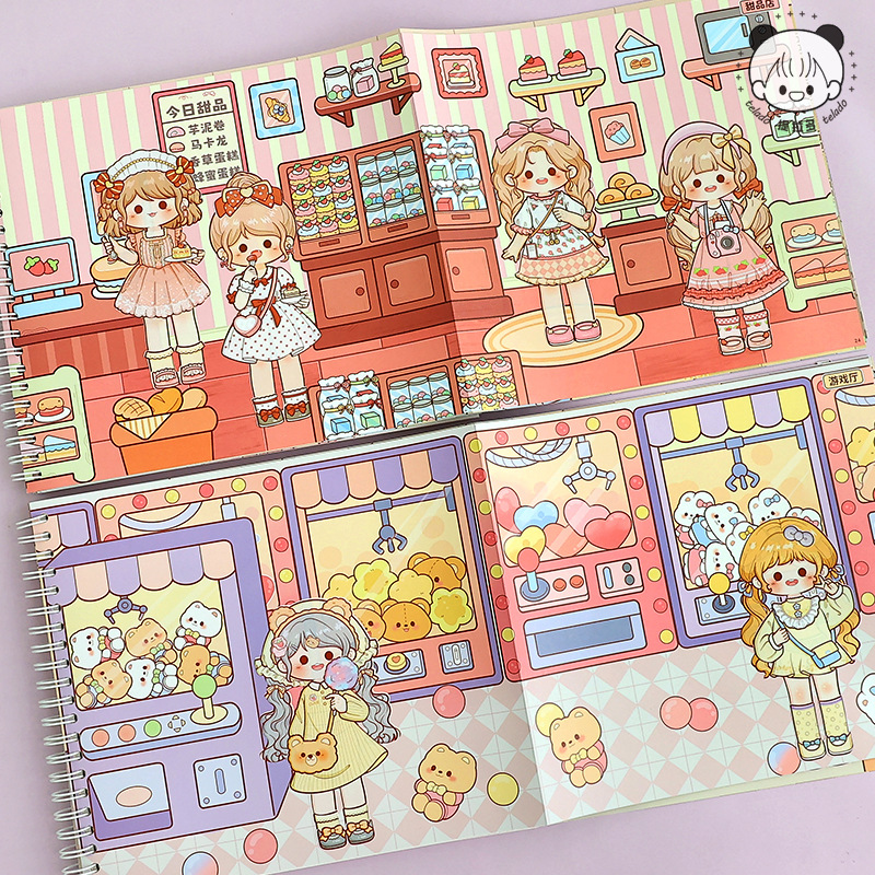 Beautiful Girl Dress up Sticke - Beauty Makeup Book 评论和价格